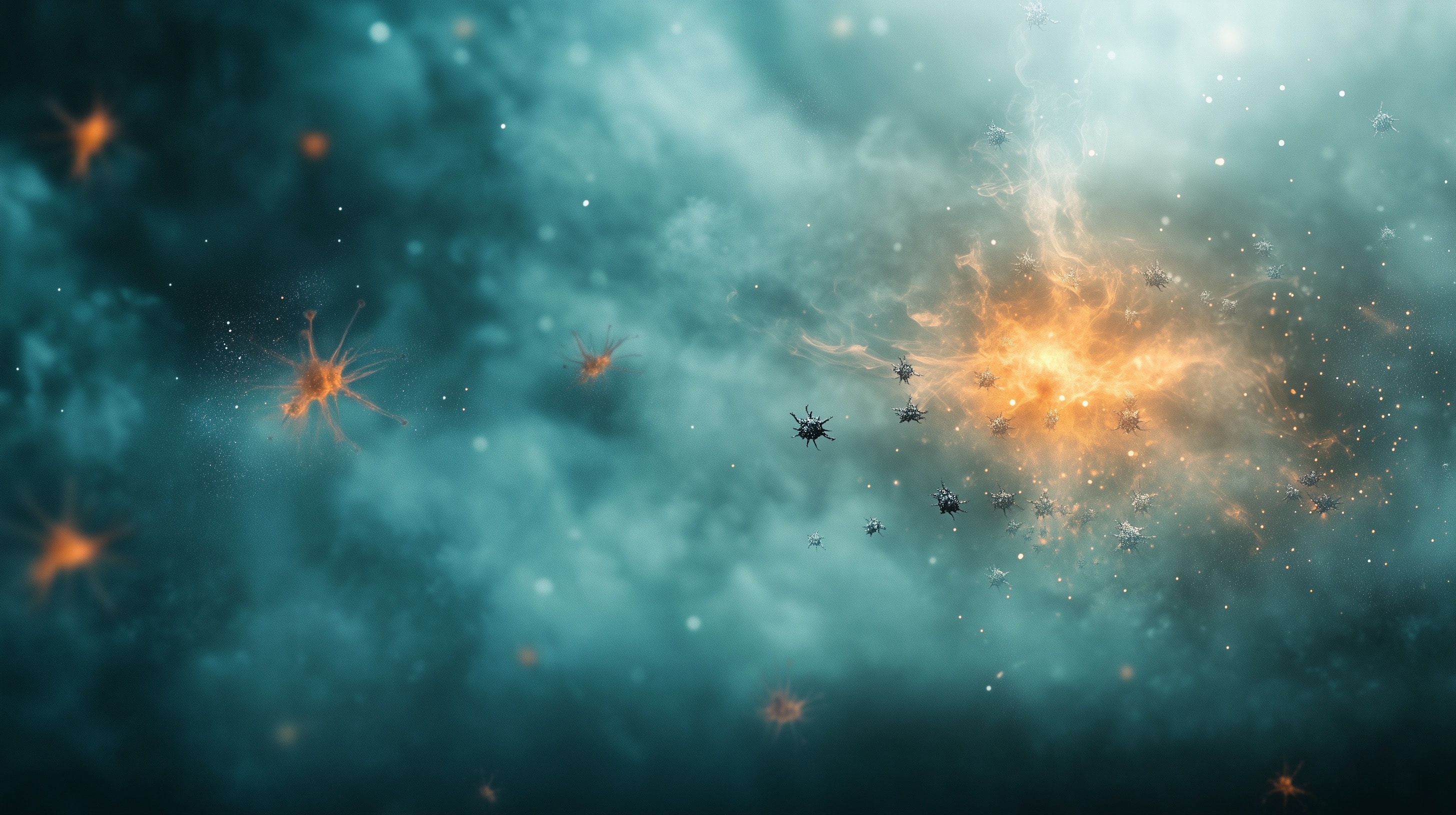 Stomach acid kills bacteria