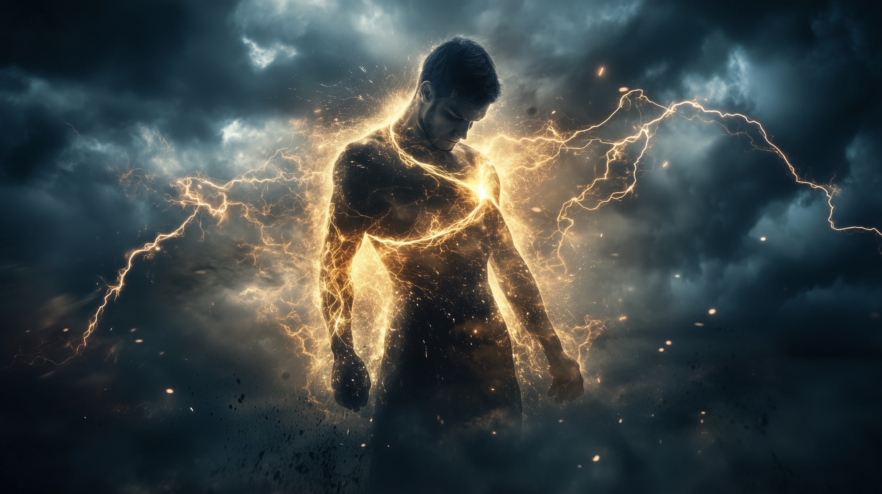 Ein Mann mit der Kraft der SCFA